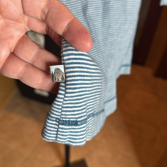 Royal Robbins Kickback Front Stripe 3/4-Sleeve Top Women's Size XL - Picture 4 of 8